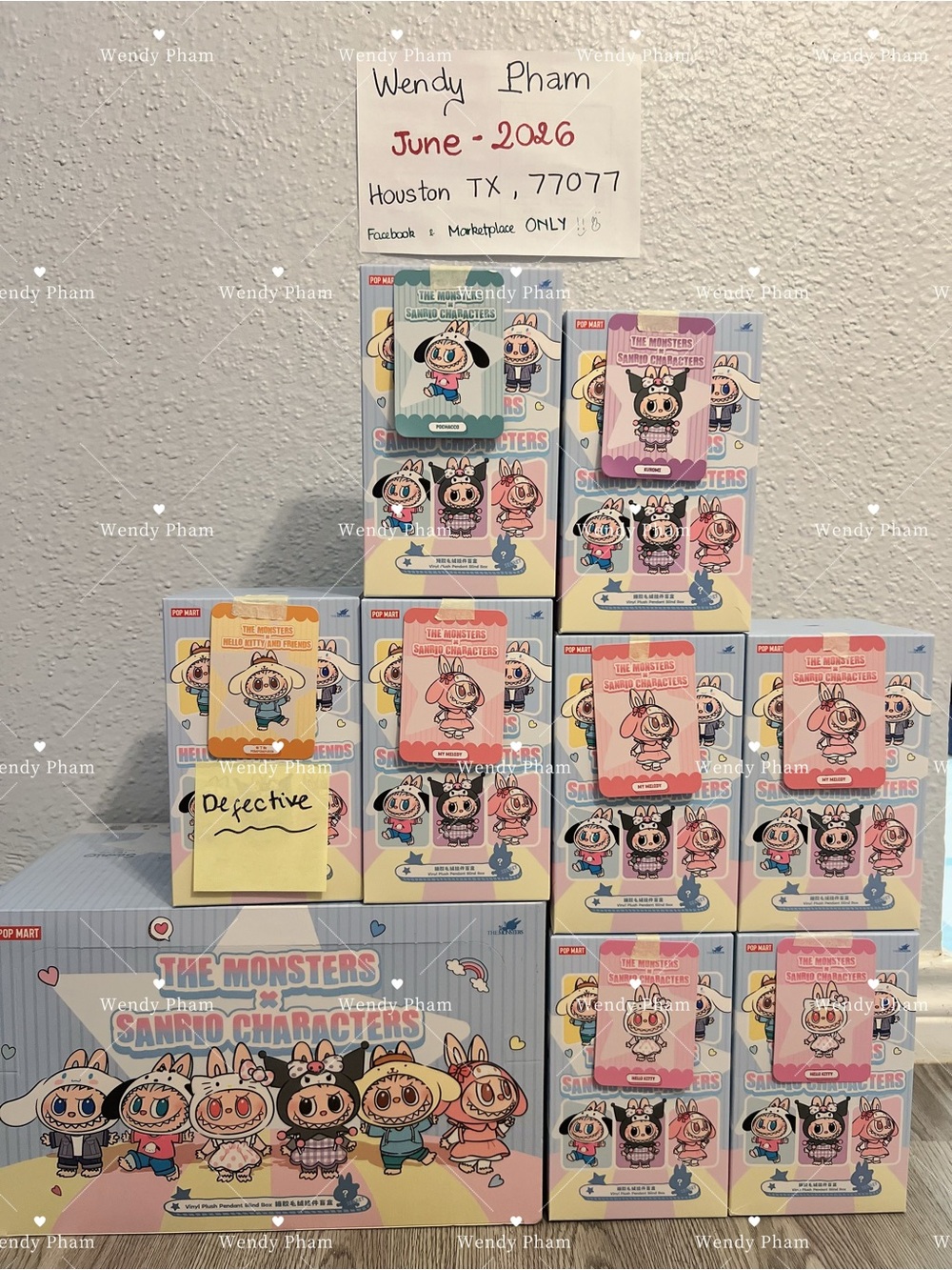 Labubu x Hello Kitty - Sanrio (confirmed boxes)
